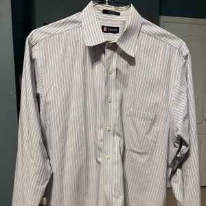 Men's Chaps Long-sleeve button down shirt, multi-stripe